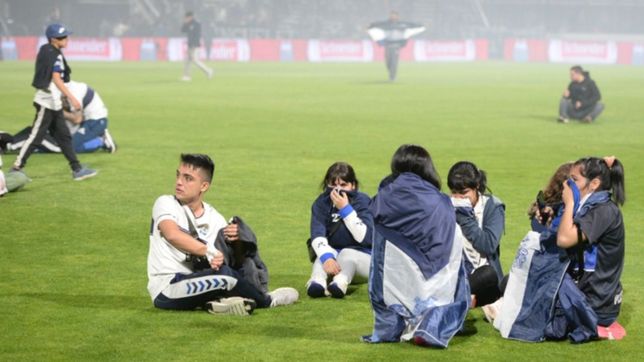 gimnasia emitio recomendaciones para los hinchas que sufren el trauma de la represion