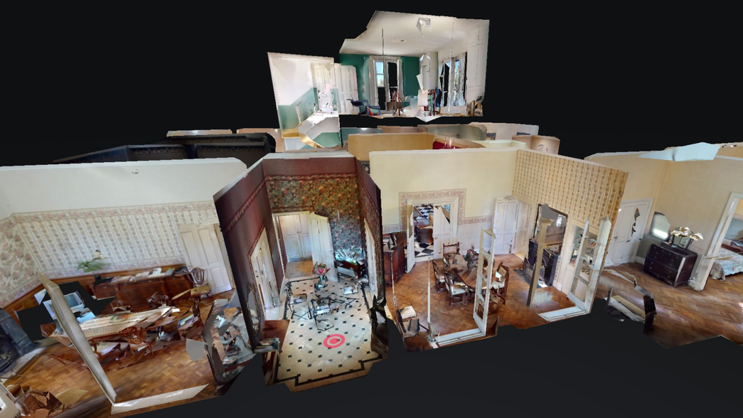 El sorprendente recorrido 360° por dentro de la emblemática estancia El Rincón que se vende en La Plata