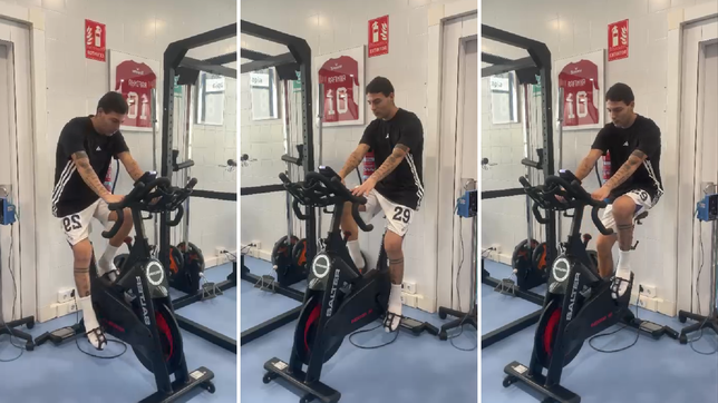 mammini se mostro en plena recuperacion y esta mas cerca del alta para volver