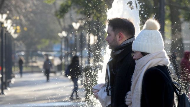 ¿hasta cuando van a seguir las temperaturas bajo cero en la plata?