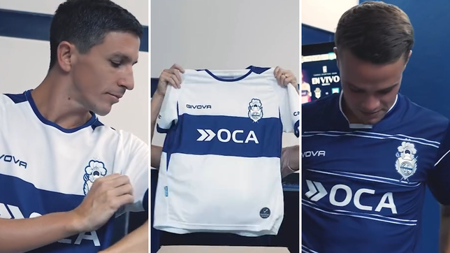 gimnasia presento sus nuevas camisetas para el 2026 y habra estreno ante aldosivi