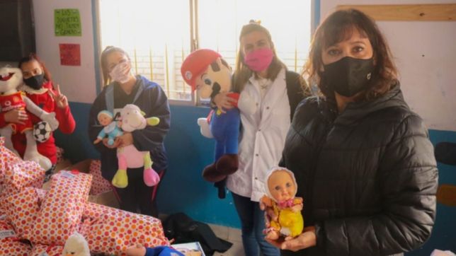 la produccion de un grupo de presas platenses beneficio a 300 chicos de pantalon cortito
