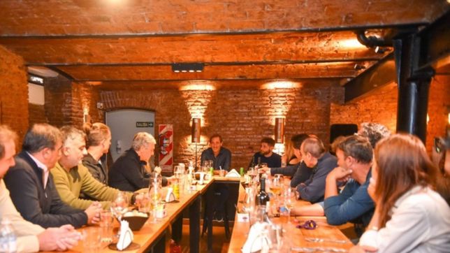 obras y agenda de gestion: garro con instituciones de el mondongo y el casco urbano