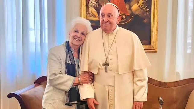 estela de carlotto visito el vaticano, rompio el protocolo y revelo que el papa francisco quiere visitar argentina