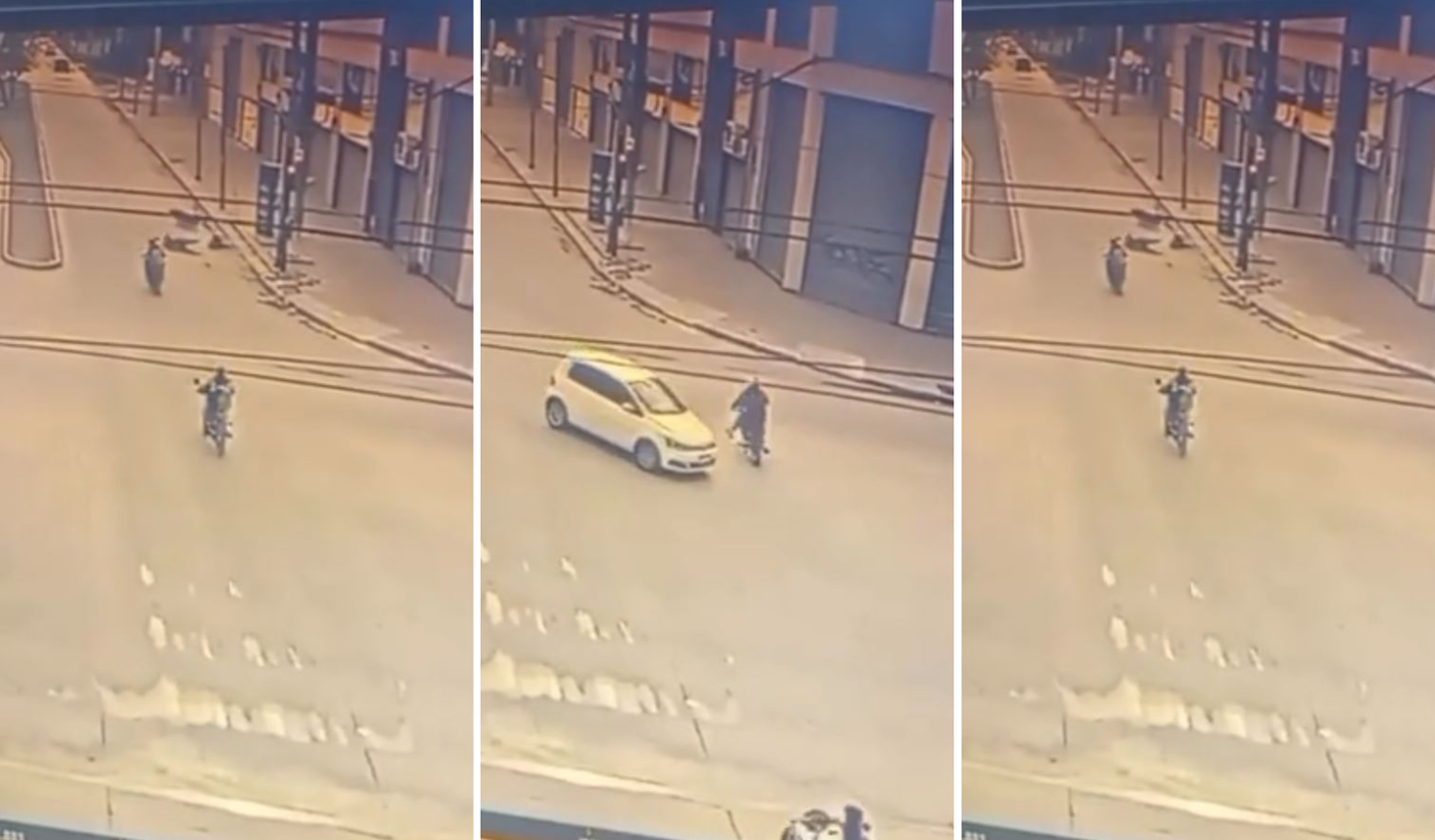 muere motociclista huyendo del control policial