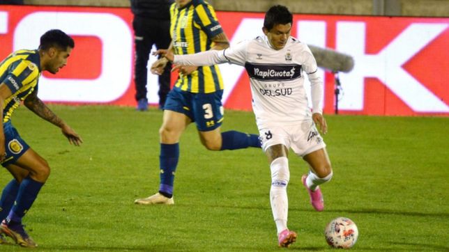 gimnasia se hizo fuerte en el bosque y le gano a rosario central por la minima