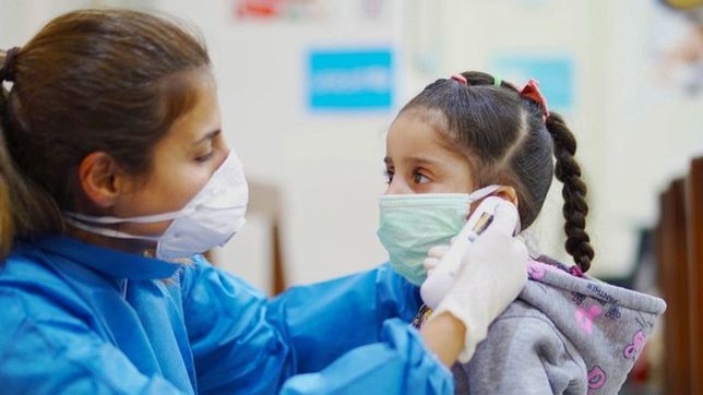 radiografia del coronavirus en los hospitales pediatricos de la plata