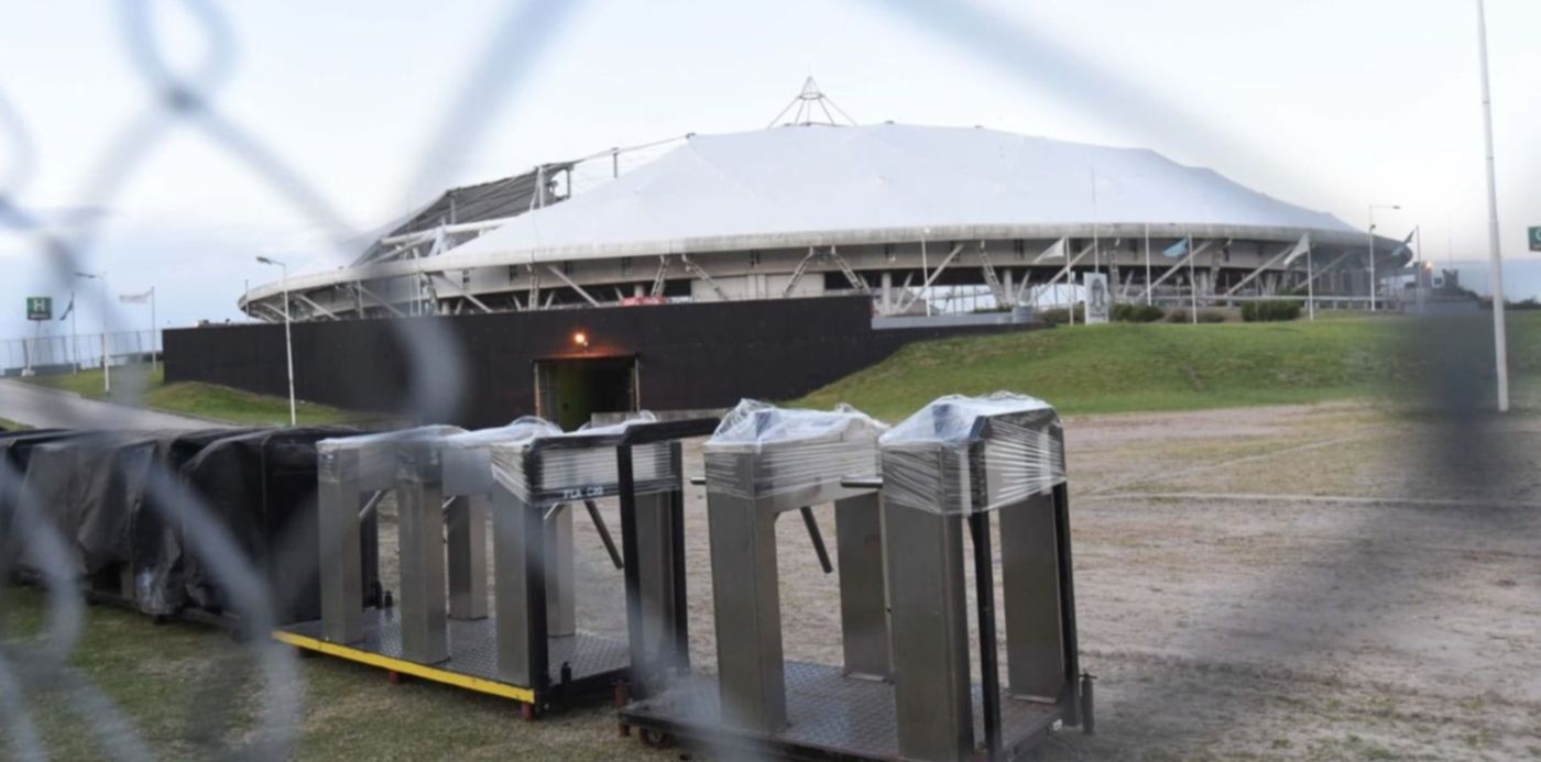 Estadio único - Preparativos - Indio Solari