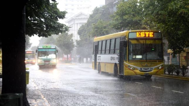 alerta meteorologico por tormentas fuertes en la plata