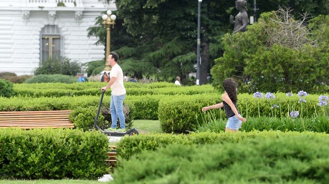 ceso el alerta amarillo por tormentas y asi seguira el clima en la plata