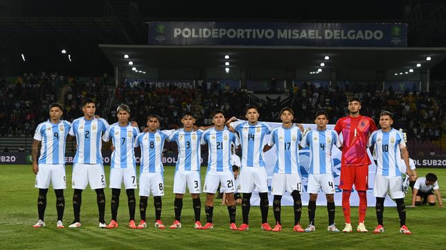 argentina se metio en el hexagonal final del sudamericano sub 20 sin jugar la ultima fecha