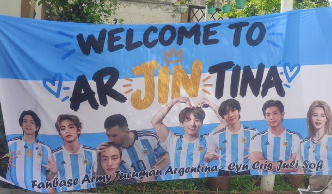 Bandera BTS