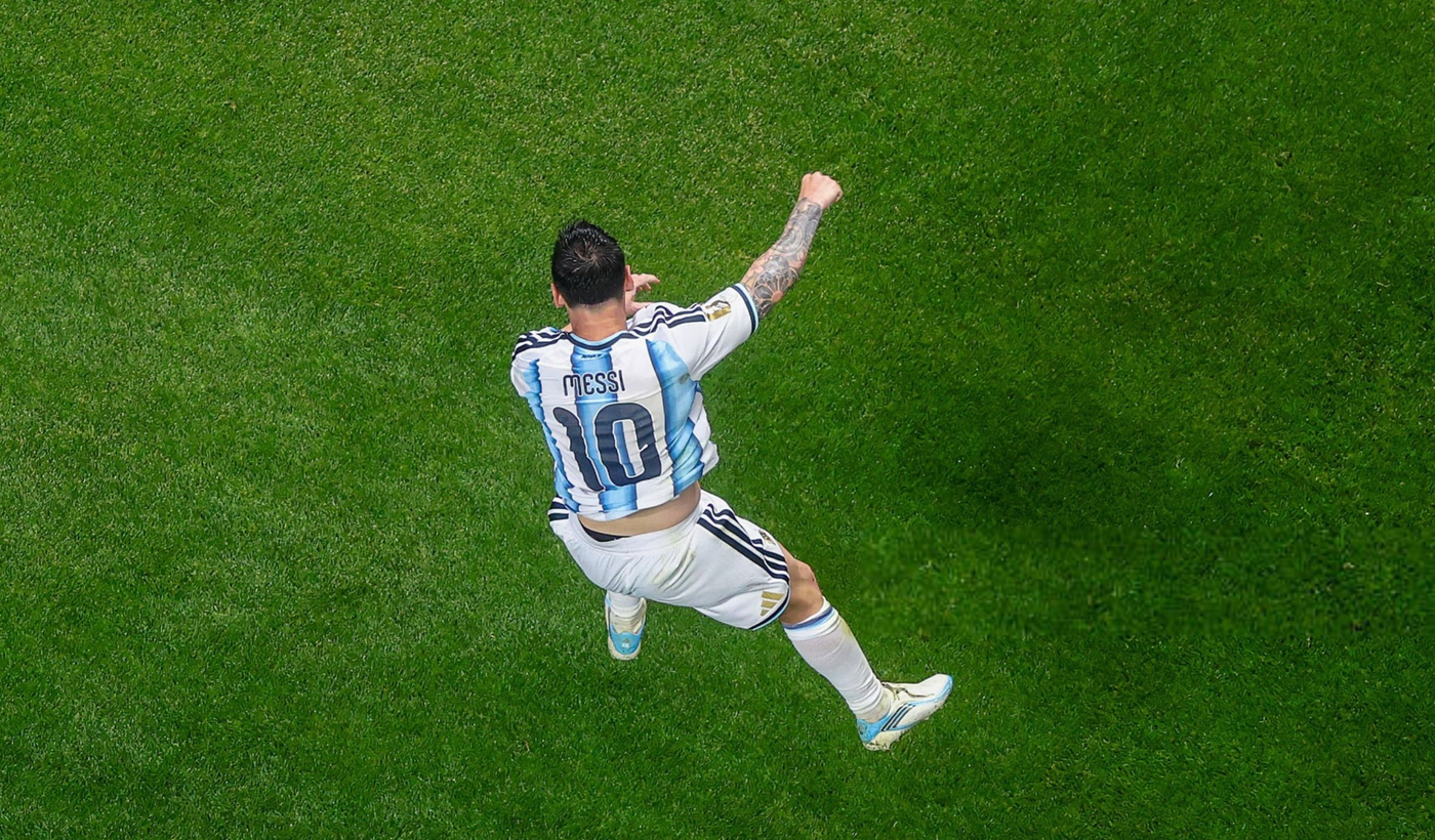 Argentina Egipto Messi Festejo