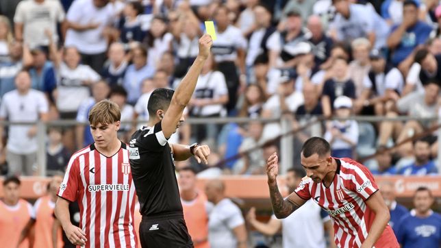yael falcon perez, el arbitro con buenos antecedentes para estudiantes ante union