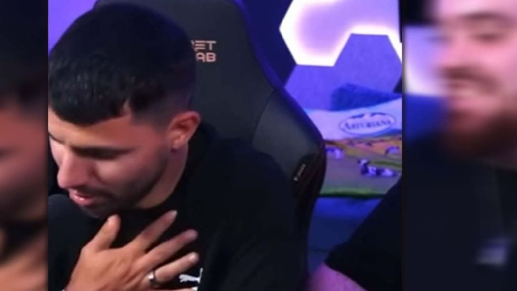 VIDEO: Kun Agüero sufrió una arritmia en vivo mientras hacia un stream con Ibai