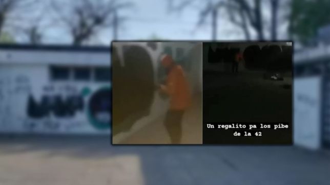 bronca e indignacion: vandalizaron una escuela de la plata y lo subieron a instagram