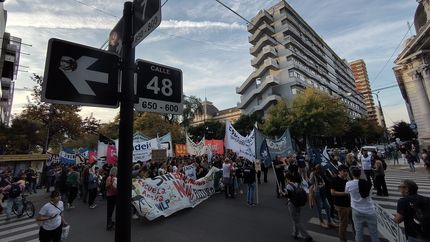 Tras el amplio paro en la UNLP, así seguirán las protestas de los trabajadores universitarios