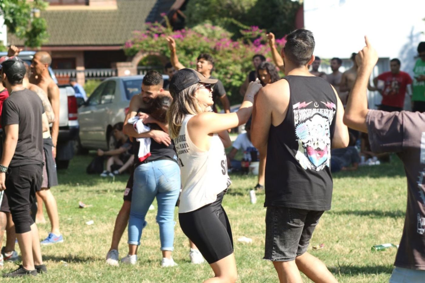 Ricoteros en La Plata Indio Solari Los Fundamentalistas del Aire Acondicionado