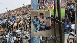 la foto de lolo regueiro aparecio en medio de la emocion por el triunfo de gimnasia