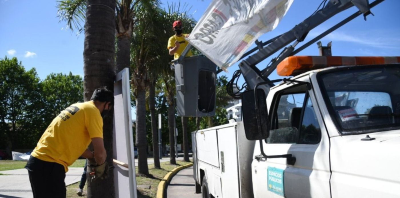 veda electoral - operativo - cartelería