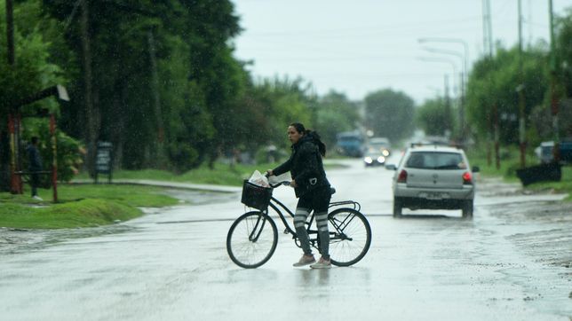 ¿hasta que hora esta previsto que siga lloviendo en la plata en medio del alerta naranja?