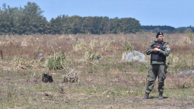 alerta y tension por un intento de usurpacion en un terreno de punta lara
