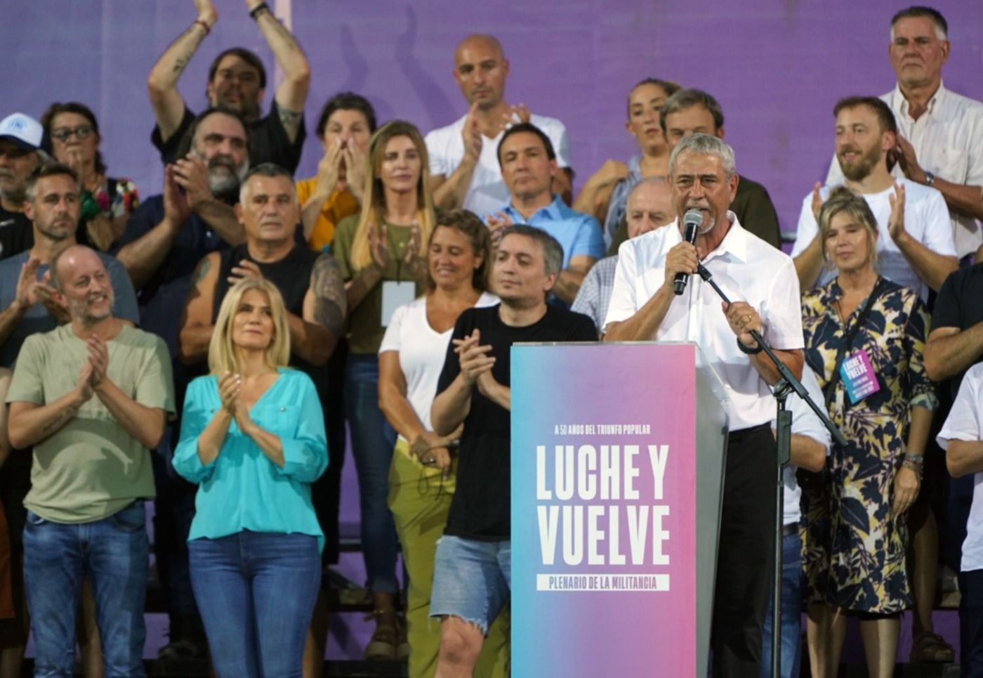 Plenario Luche y Vuelve  Máximo Kirchner - Plenario Luche y Vuelve  Máximo Kirchner Ferraresi