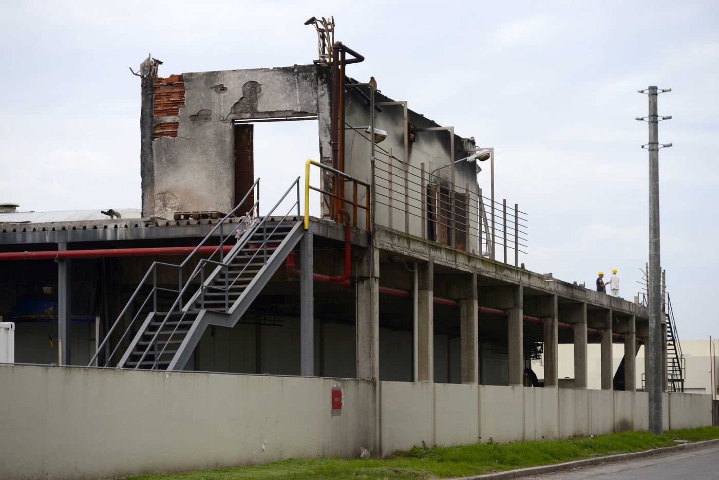 Así quedó el Frigorífico Gorina tras el devastador incendio de febrero