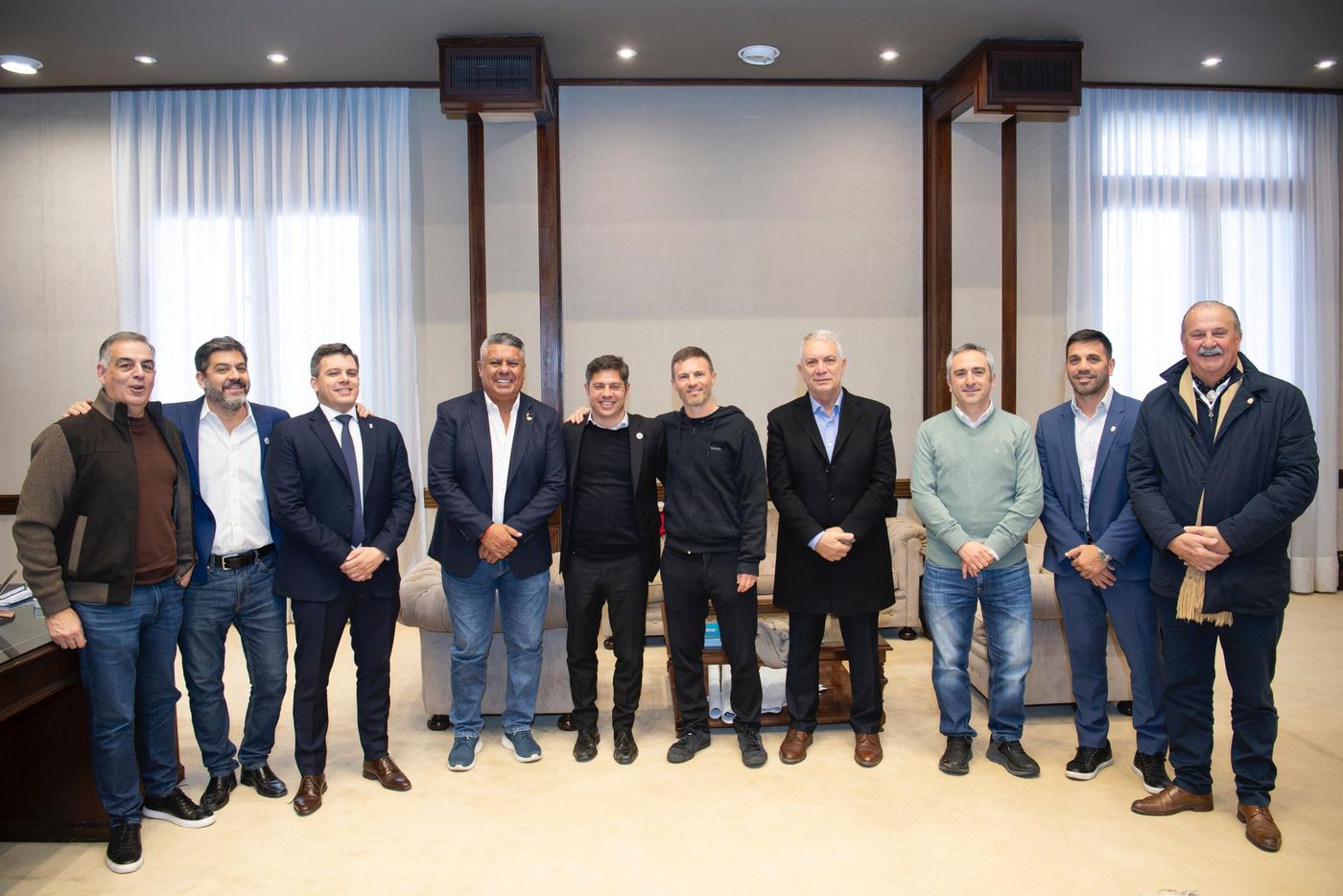 El acuerdo entre la AFA y la Provincia de Buenos Aires para que el Estadio sea la casa de la Selección argentina.