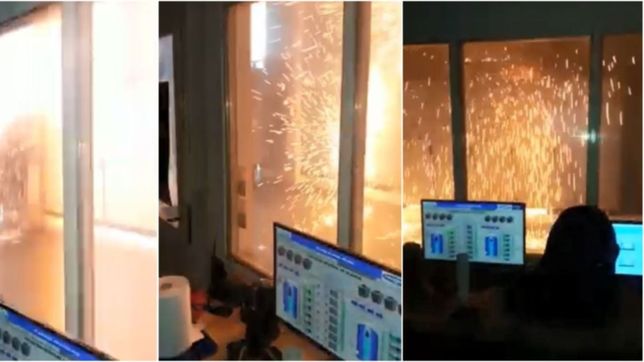 un supuesto video de la subestacion de city bell se volvio viral, pero es falso