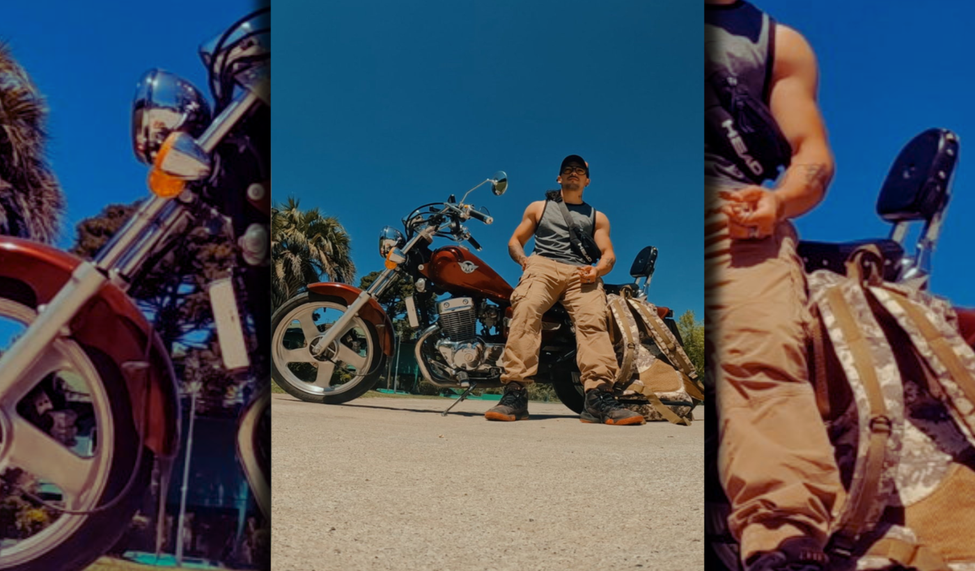 Motoquero instagramer