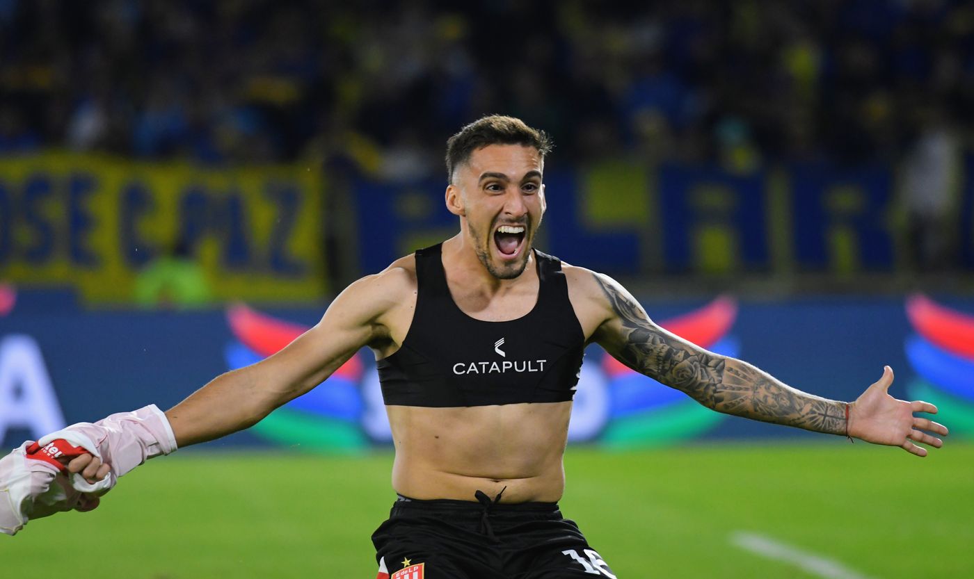 Estudiantes Boca Mendez festejo.JPG