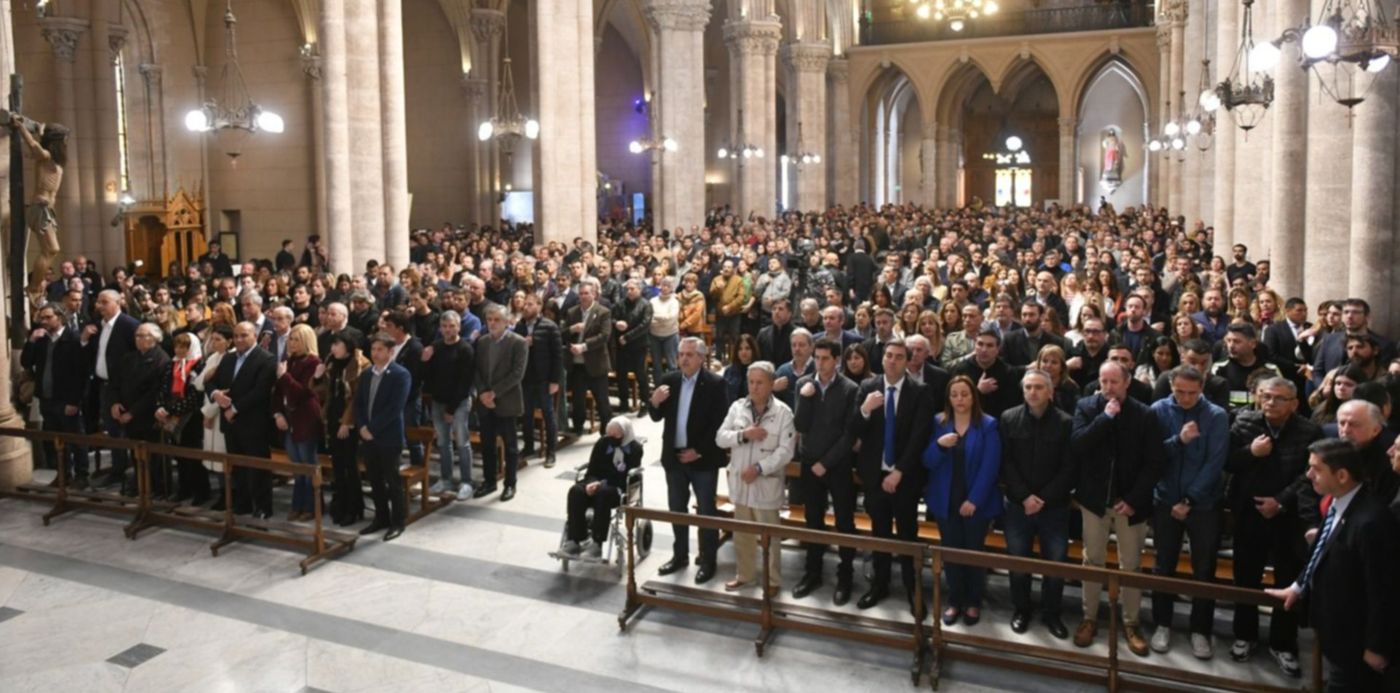 misa por la paz social