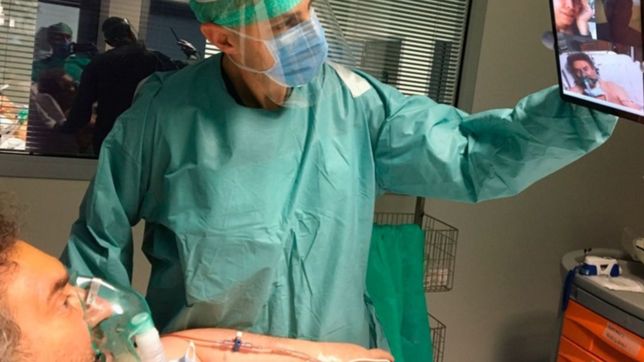 entregan en la plata kits para que los pacientes con covid se comuniquen con su familia