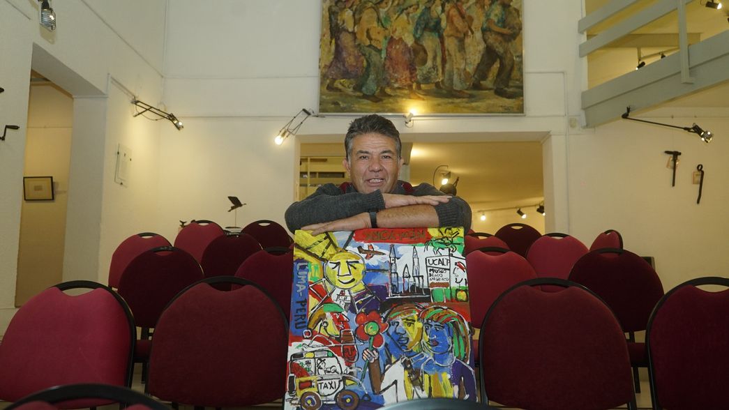 El artista plástico Miguel Ángel Velit presenta su imperdible muestra Urbano La Plata