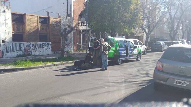 video: encontraron un artefacto peligroso frente a una iglesia y lo explotaron