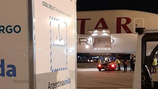 ya hay 580 mil dosis de la vacuna covishield en argentina