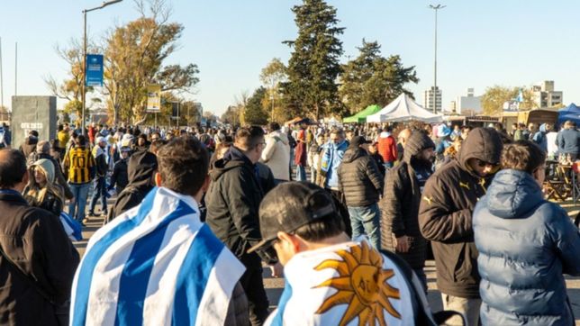 gastronomia, banderas y redoblantes: asi se vivio la final del mundial sub 20 en la plata