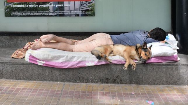 por las bajas temperaturas intensifican la asistencia a personas en situacion de calle