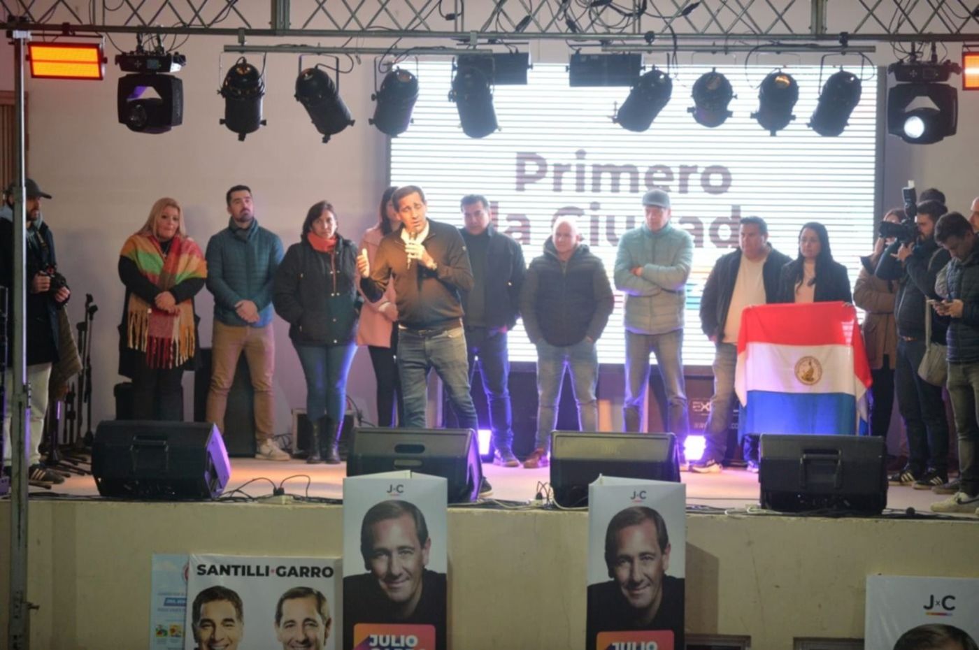 Julio Garro en Lisandro Olmos