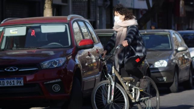 martes helado en la plata con la vuelta de una ola polar por varios dias