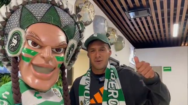 las primeras imagenes de santiago nunez en santos laguna