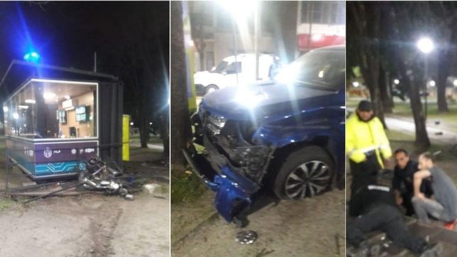 hablo el agente atropellado en plaza azcuenaga por un policia borracho: estaba violento