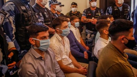 ¿Existieron o no? Polémica por las risas de los rugbiers acusados de matar a Báez Sosa