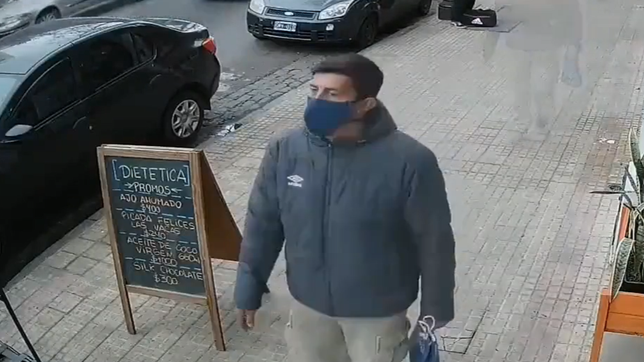 el prontuario del yeti, el detenido por balear a un kiosquero en pleno centro de la plata