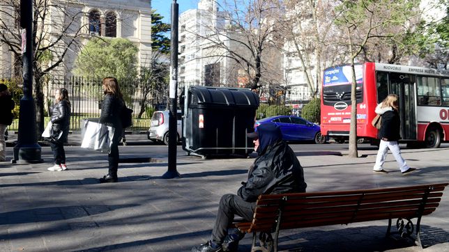 a 10 dias del inicio del invierno, arranca un miercoles fresco y algo nublado en la plata