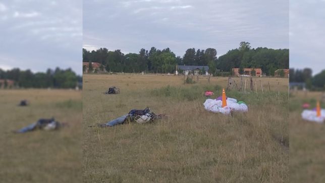 chocaron dos parapentes en la plata y murio uno de los tripulantes