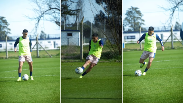 los primeros movimientos de sebastian lomonaco en gimnasia