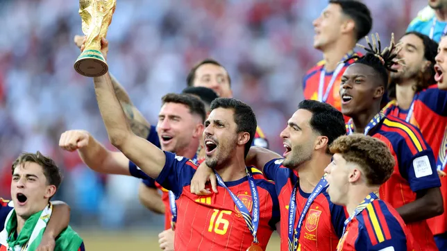 los medios de espana celebraron el titulo y el agonico gol de ferran torres