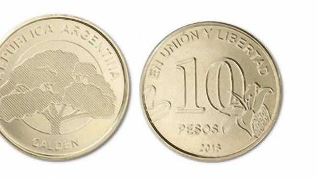 por la inflacion, el gobierno comenzara a emitir monedas de 10 pesos
